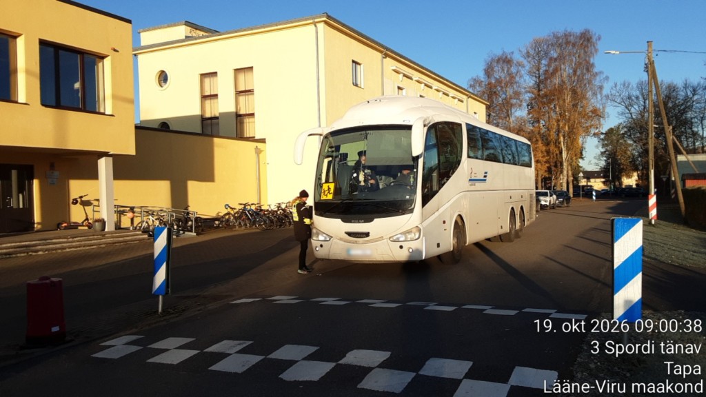 Koolibusside kontroll Lääne-Virumaal